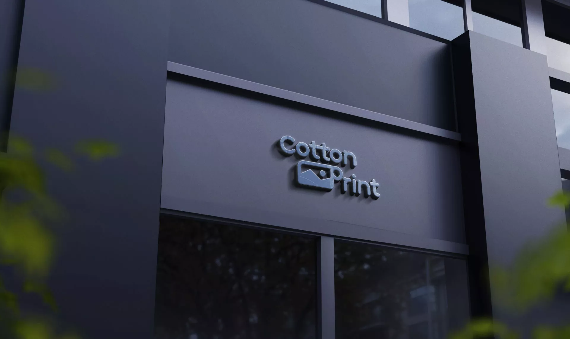 Разработка логотипа в Ростове для компании «CottonPrint»