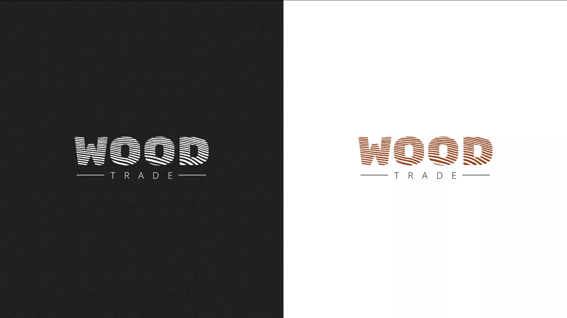 Разработка логотипа для компании «Wood Trade» в Ростове
