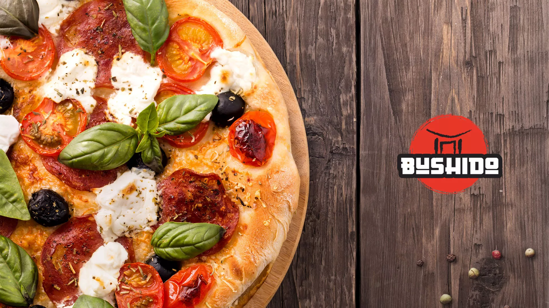 Разработка сайта для пиццерии «BUSHIDO» в Ростове