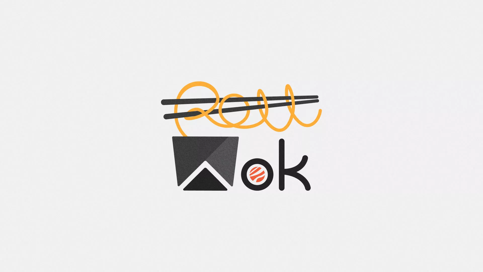 Разработка логотипа в Ростове для суши-бара «Roll Wok Club» Разработка логотипа в Ростове для суши-бара «Roll Wok Club»